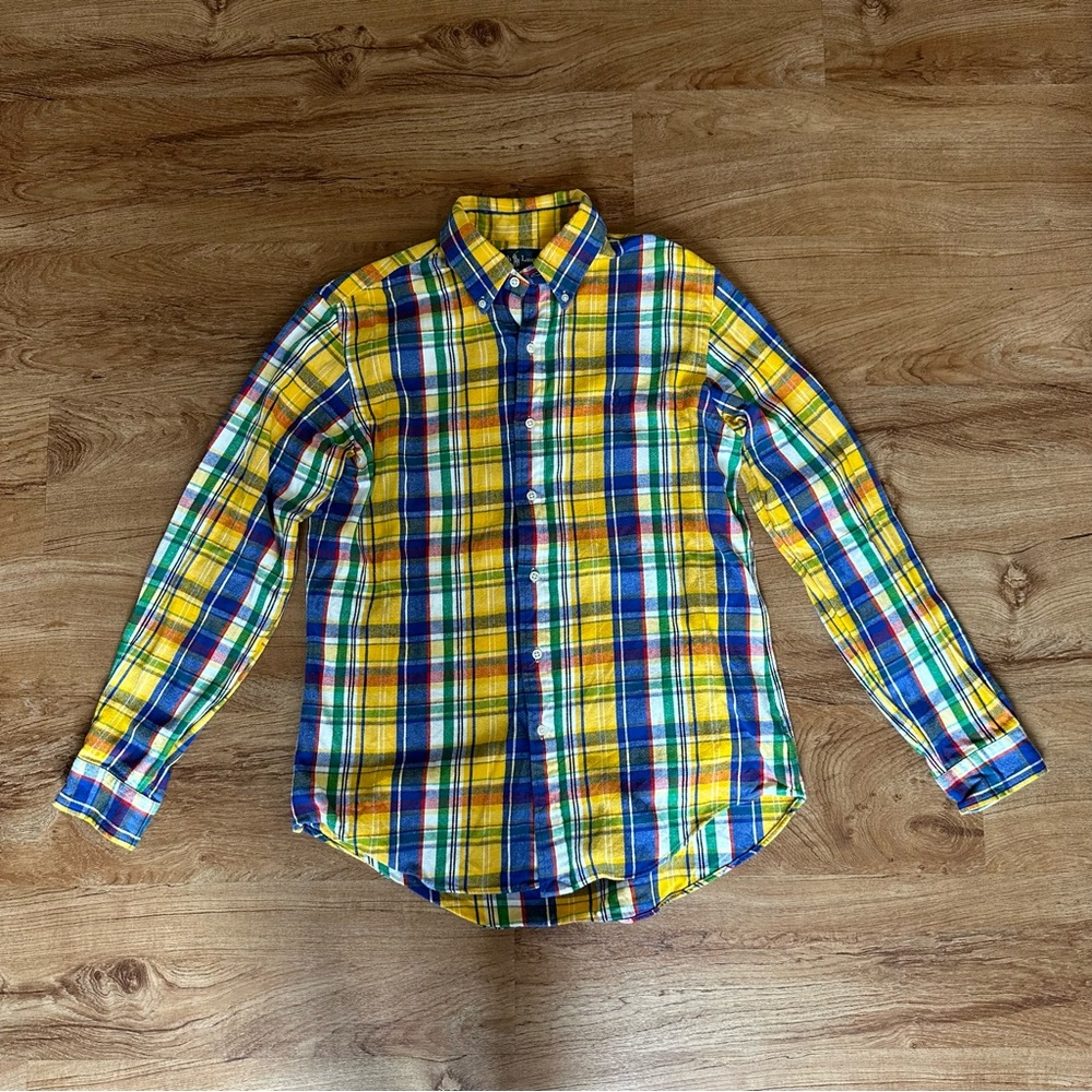 Polo Ralph Lauren Flannel Plaid Button Down